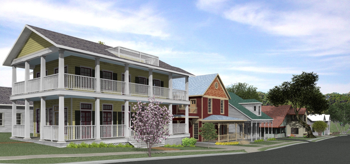 rendering of residential property